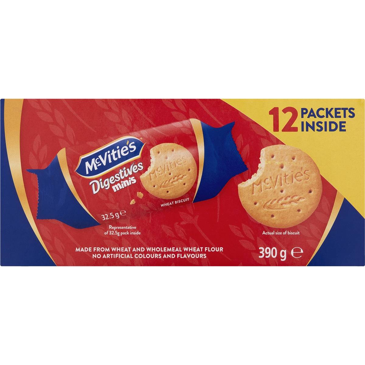 McVitie's Digestives Minis Biscuits Multipack 12 pack