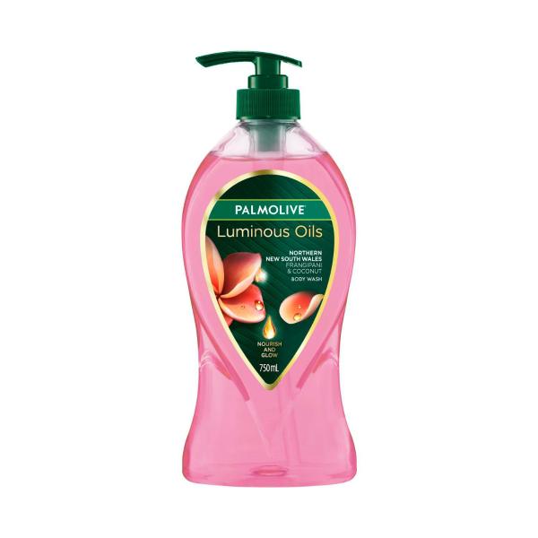PALMOLIVE BODY WASH LUMINOUS OIL COCONUT & FRANGIPANI 750ML