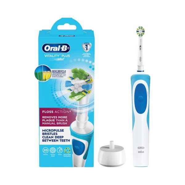 Vitality Ecobox Floss Action Electric Toothbrush