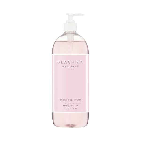 Organic Rosewater Natural Body Wash