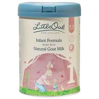 LittleOak Natural Goat Milk Toddler Milk With Olive Oil Stage 1 6 x 800g