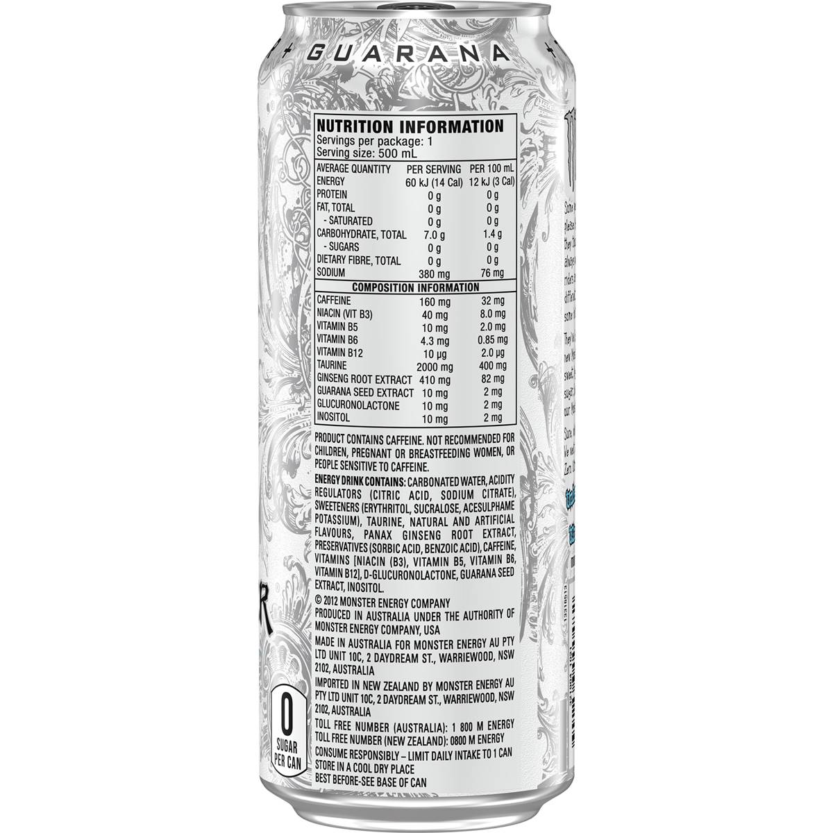 Monster Energy Ultra Can 500ml