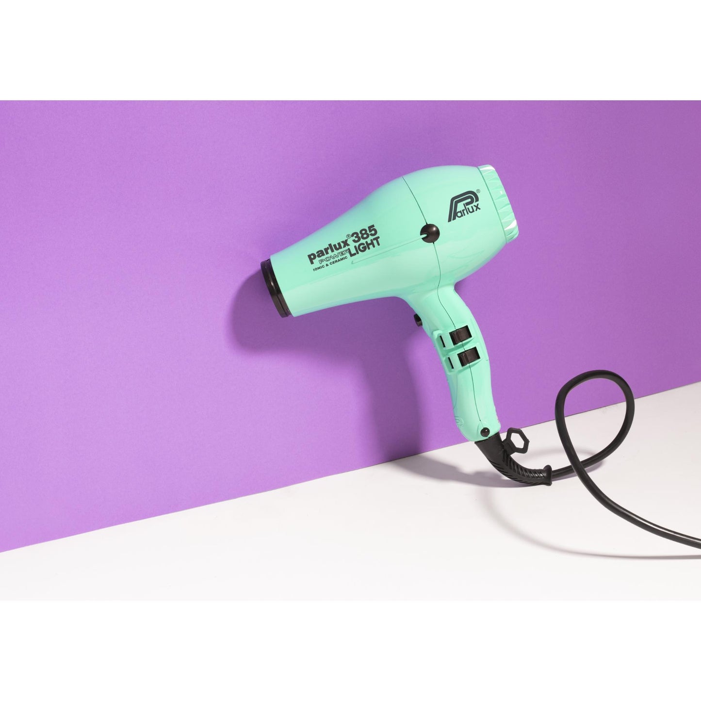 Parlux 385 Powerlight Ceramic & Ionic Hair Dryer (Aquamarine)