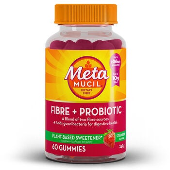 Metamucil Fibre and Probiotic Gummies 60 Count