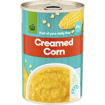 Woolworths Creamed Corn 400g