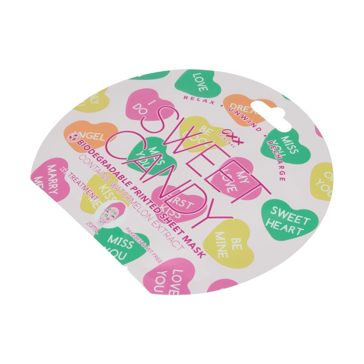 OXX Skincare Sweet Candy Printed Sheet Mask 20ml - Watermelon Extract