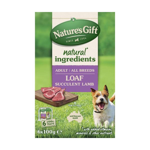 Loaf Succulent Lamb Wet Dog Food 100g