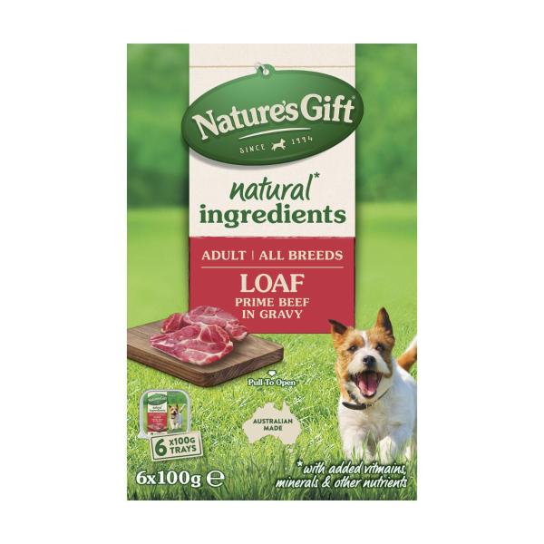 Prime Beef In Gravy Dog Food 100g