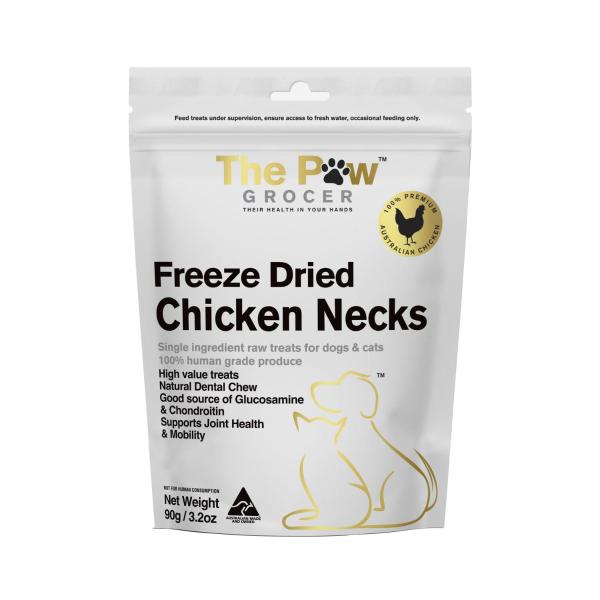 Freeze Dried Chicken Necks Dog Treat