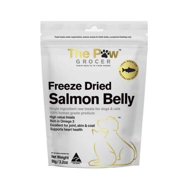 Freeze Dried Salmon Belly With Fins Dog Treat