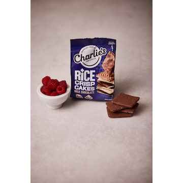 Charlie's Fine Food Co. Mini Rice Crisps Milk Chocolate 80g