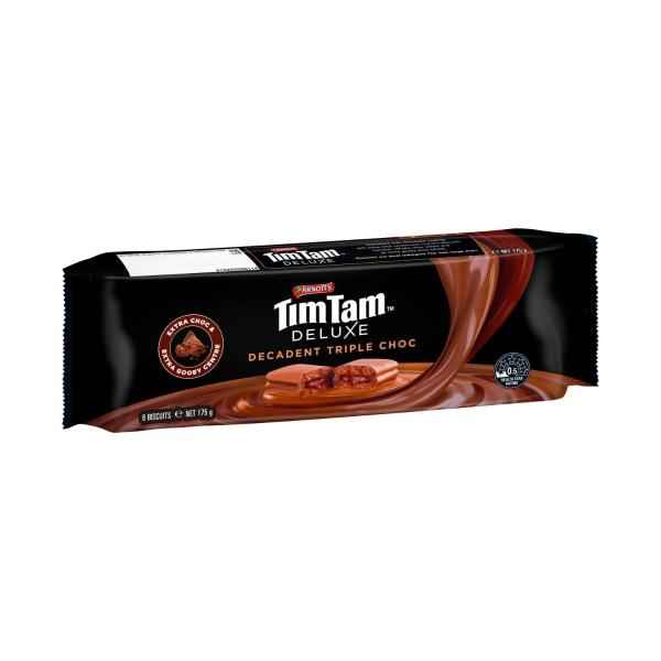 Tim Tam Deluxe Chocolate Biscuits Triple Choc