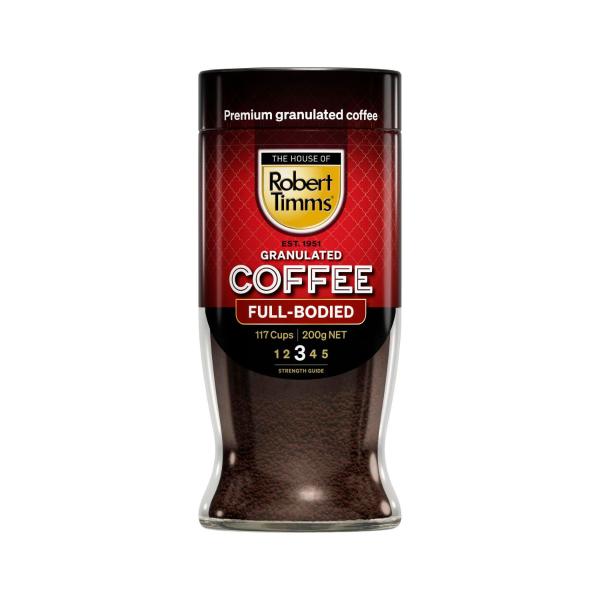 ROBERT TIMMS FULL BODIED GRANULATED COFFEE