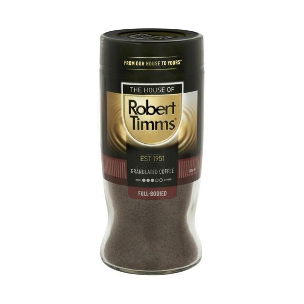 ROBERT TIMMS FULL BODIED GRANULATED COFFEE