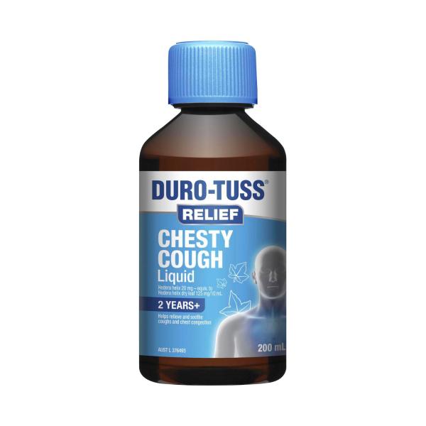 DURO-TUSS RELIEF CHESTY COUGH LIQUID 200ML