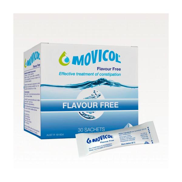 MOVICOL FLAVOUR FREE SACHET 30PK