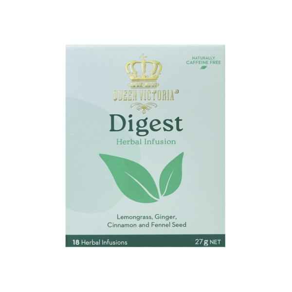 QUEEN VICTORIA TEA DIGEST BLEND TEA BAGS 18 PACK