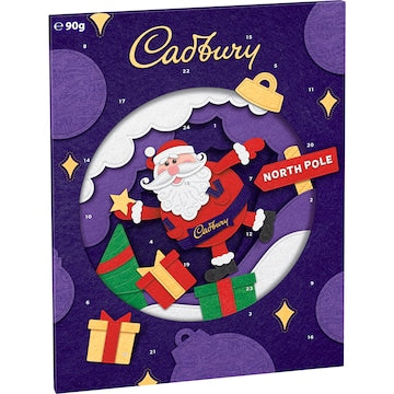 Cadbury Milk Chocolate Advent Calendar 90g