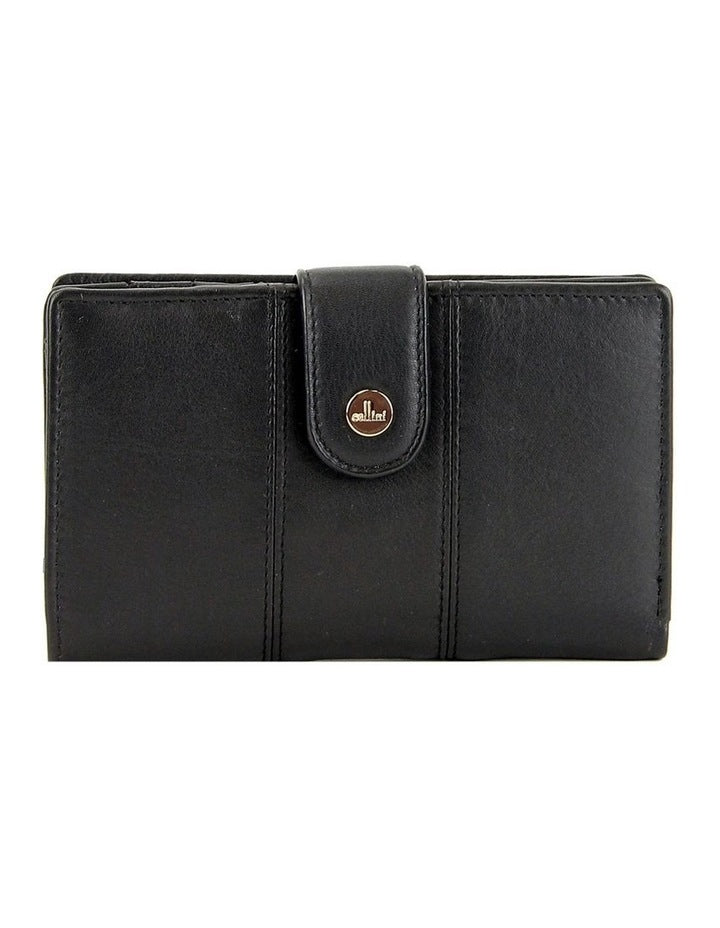 Bifold Rfid Wallet in Black