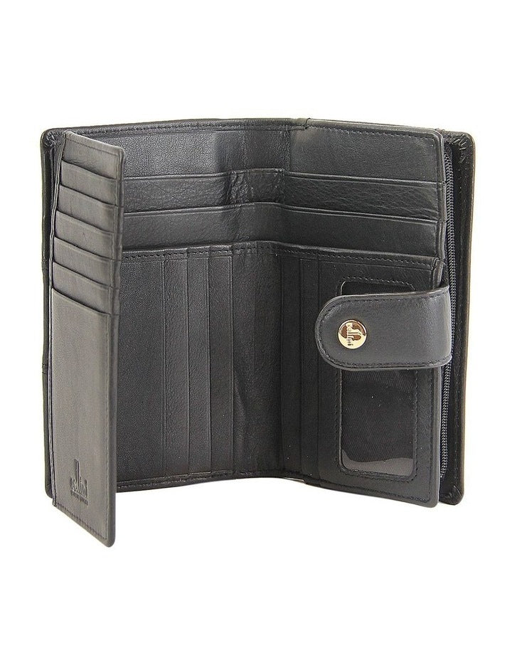 Bifold Rfid Wallet in Black
