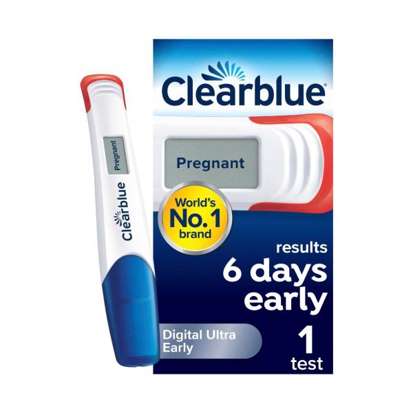 CLEARBLUE DIGITAL ULTRA EARLY PREGNANCY TEST 1 PACK