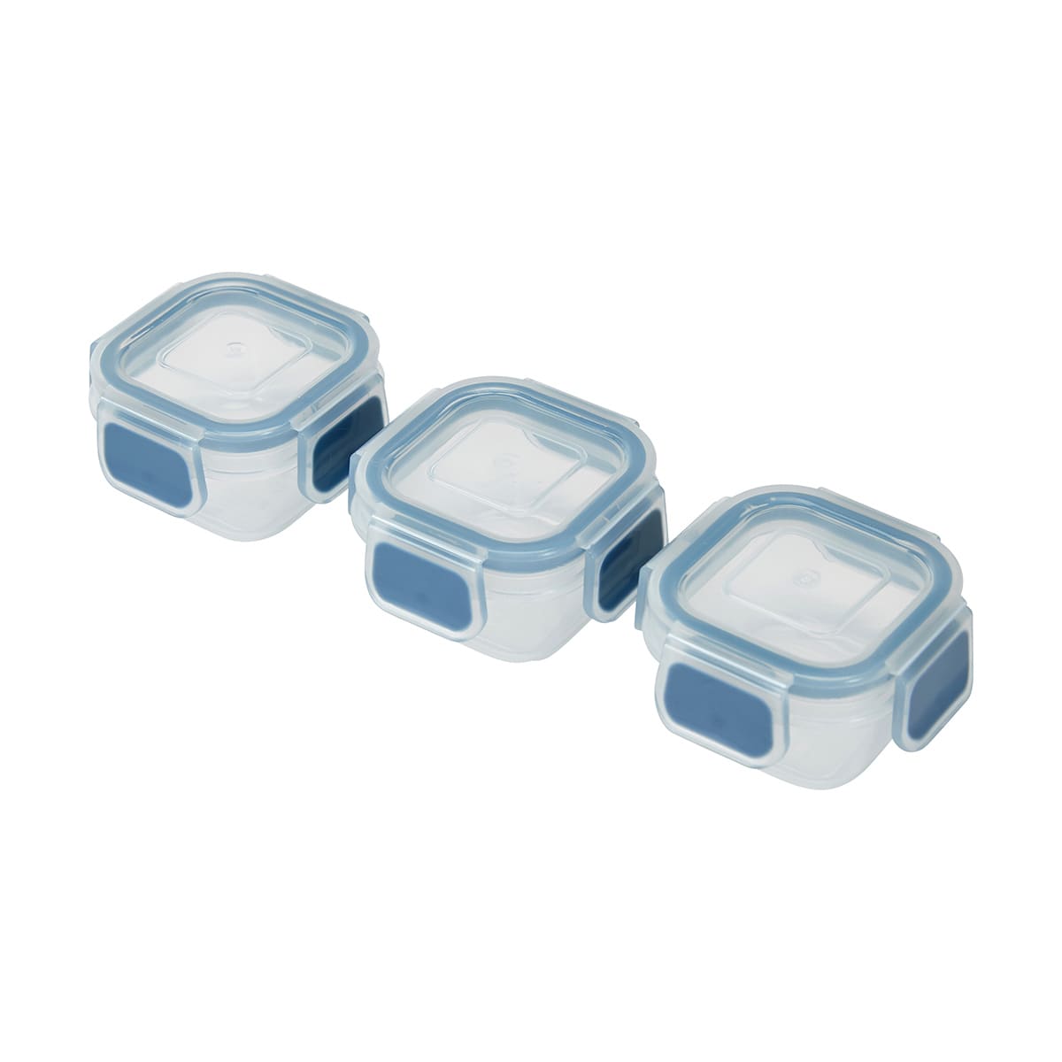 3 Pack 66ml Clip Containers