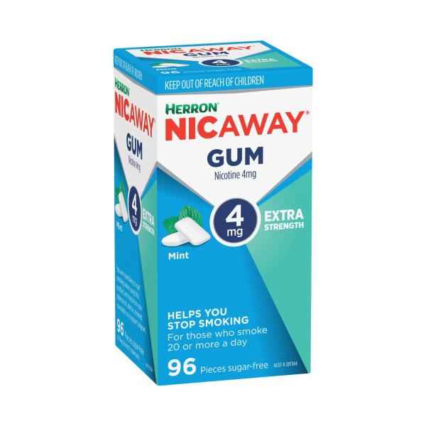 Nicaway Mint Chewing Gum 4mg