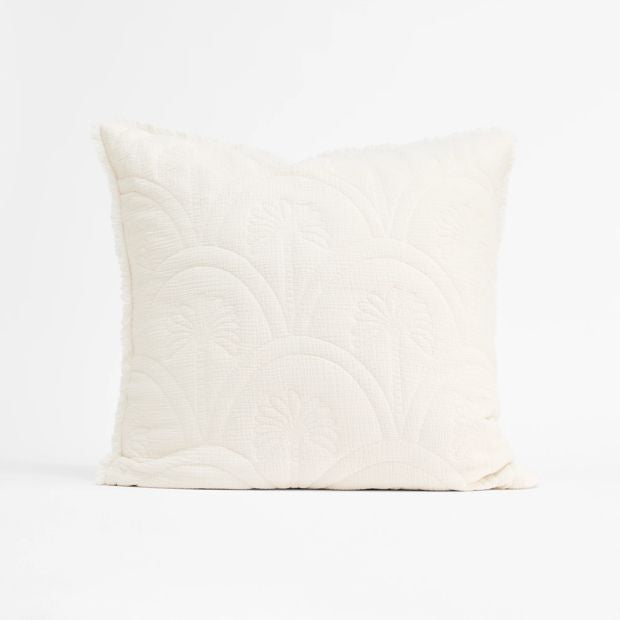 Palm Quilted Australian Cotton European Pillowcase