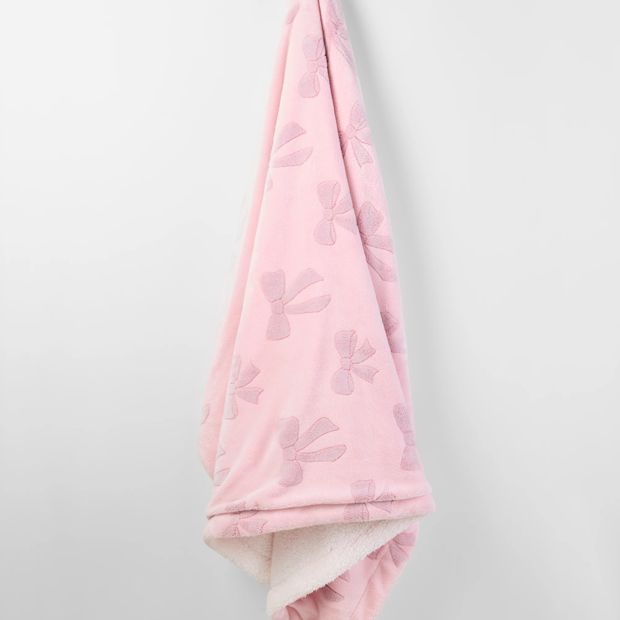 Becky Bows Kids Super Soft Throw