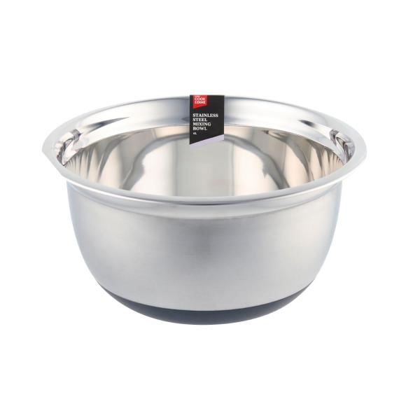 COLES STAINLESS STEEL MIXING BOWL 4LITRE