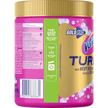 Vanish Gold Pro Turbo Stain Remover Powder 1kg