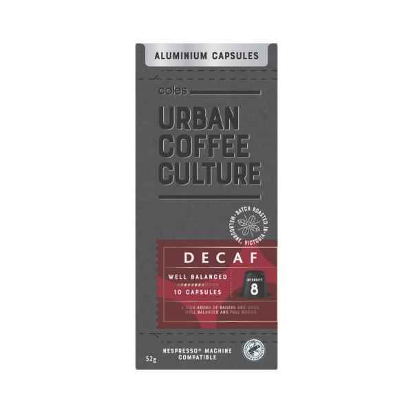 Urban Coffee Culture Decaf Aluminium