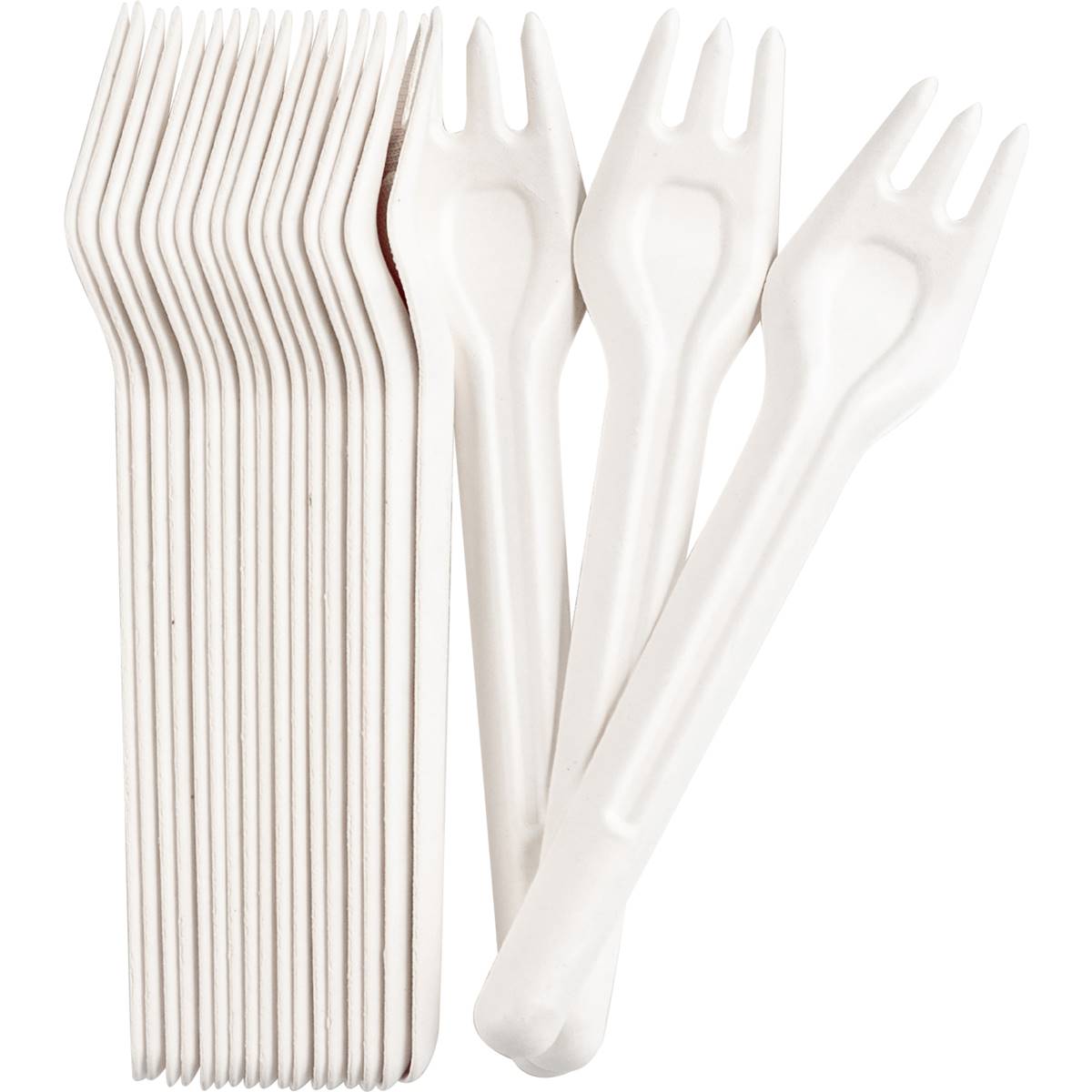 Armada Evergreen Sugarcane Pulp Forks 20 pack