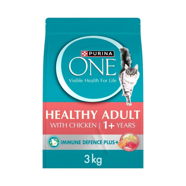One Adult Healthy With Salmon & Tuna Dry Cat Food