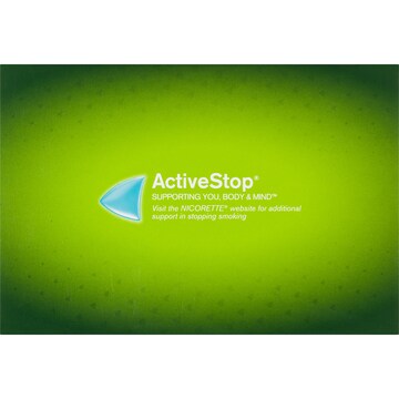 Nicorette Quit Smoking Regular Strength Nicotine Gum Icy Mint 210 pack