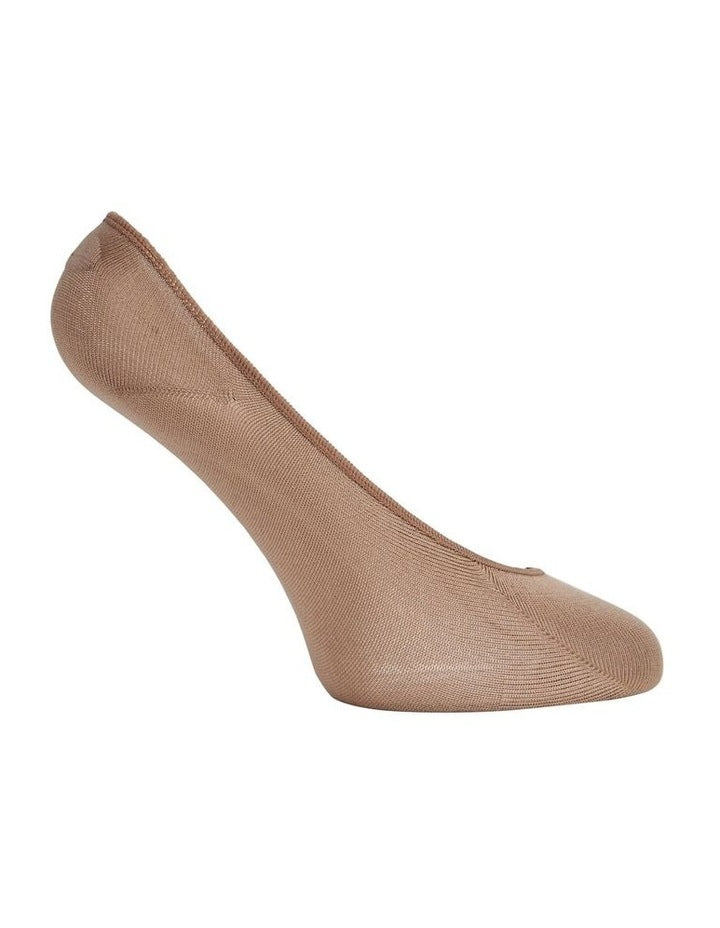 Super Smooth No Show Sockette 3 Pack in Lark