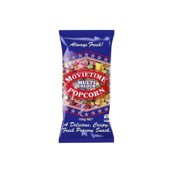 Multi Coloured Popcorn