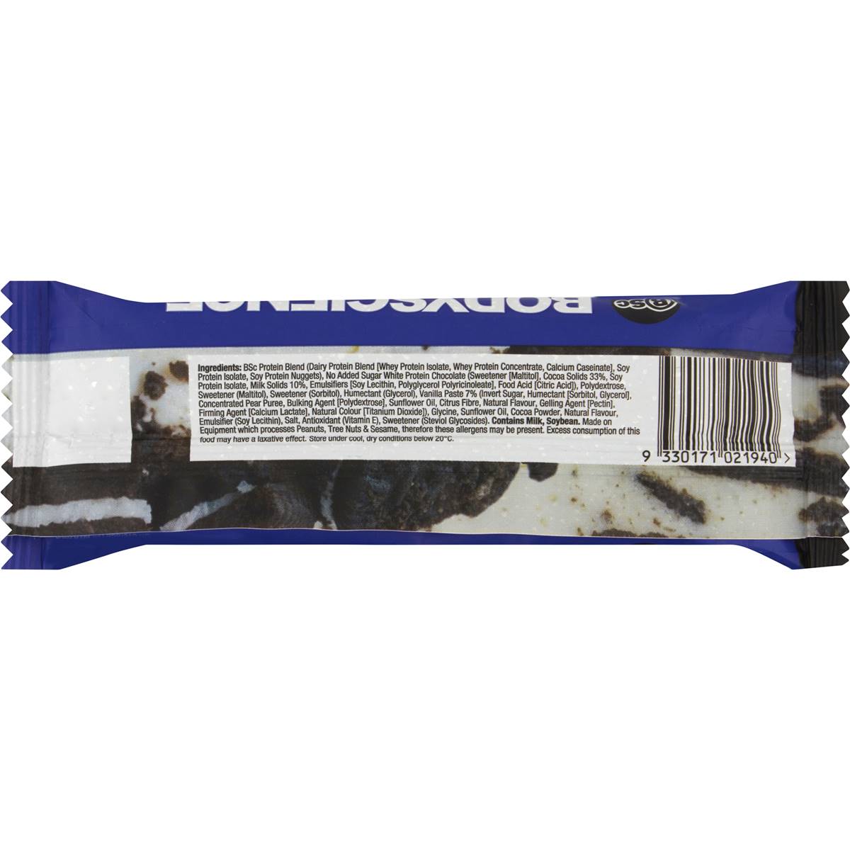 BSC High Protein Low Carb Bar Cookies & Cream 60g