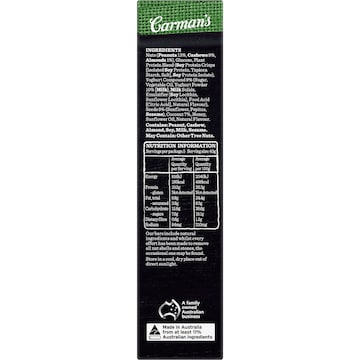 Carman's Protein Bars Coconut Yoghurt & Roasted Nut 5 pack