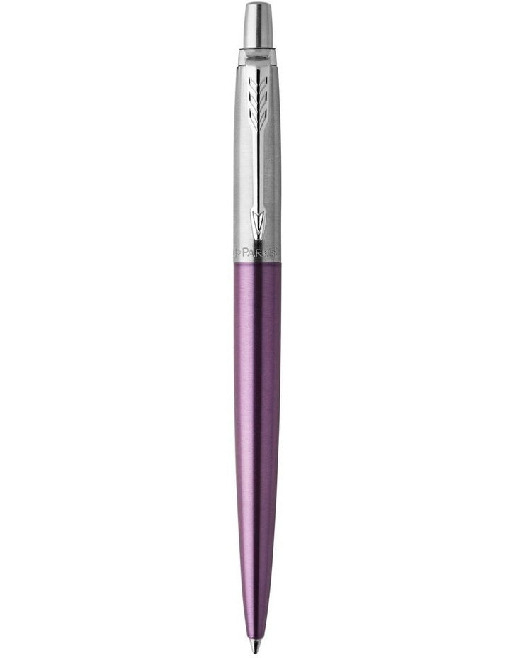 Jotter Victoria Trim Ballpoint Ink Pen in Violet/Chrome