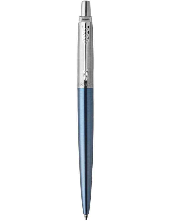 Jotter Waterloo Chrome Trim Ballpoint Pen in Blue