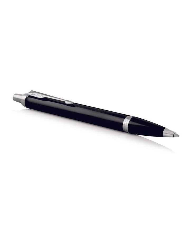IM Ballpoint Chrome Trim Pen in Black