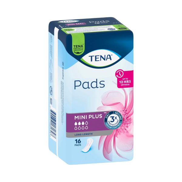 TENA PADS MINI PLUS 16 PACK
