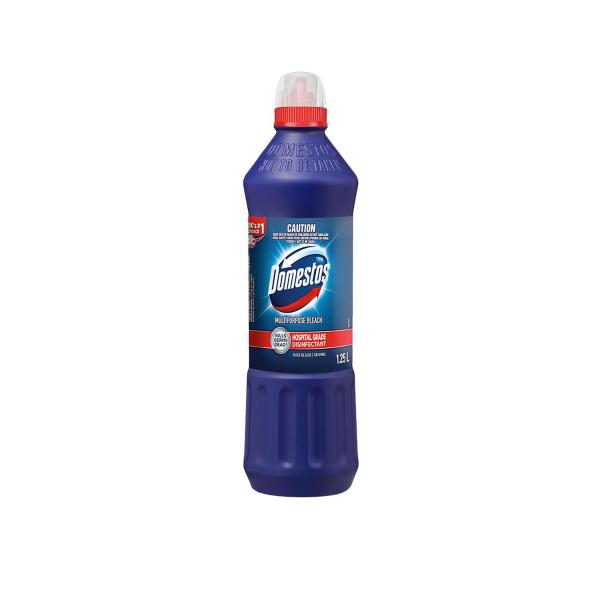 DOMESTOS MULTIPURPOSE THICK BLEACH DISINFECTANT REGULAR 1.25 LITRE