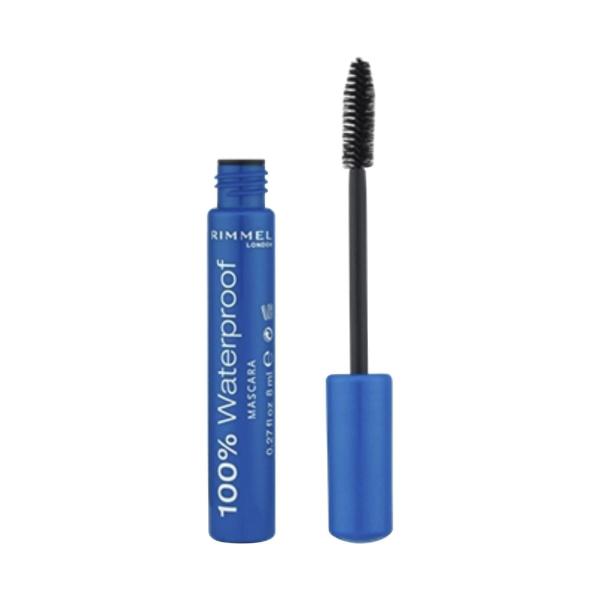 RIMMEL 100% WATERPROOF MASCARA BLACK #001:8ML
