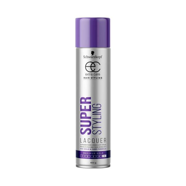 SCHWARZKOPF EXTRA CARE LACQUER SUPER HOLD 400GRAM