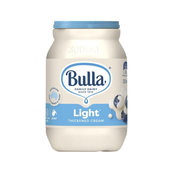 BULLA THICKENED CREAM LITE 300ML