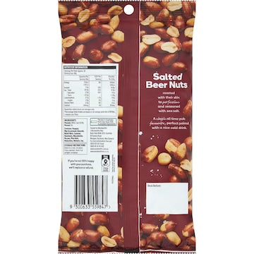 Woolworths Salted Beer Nuts 500g