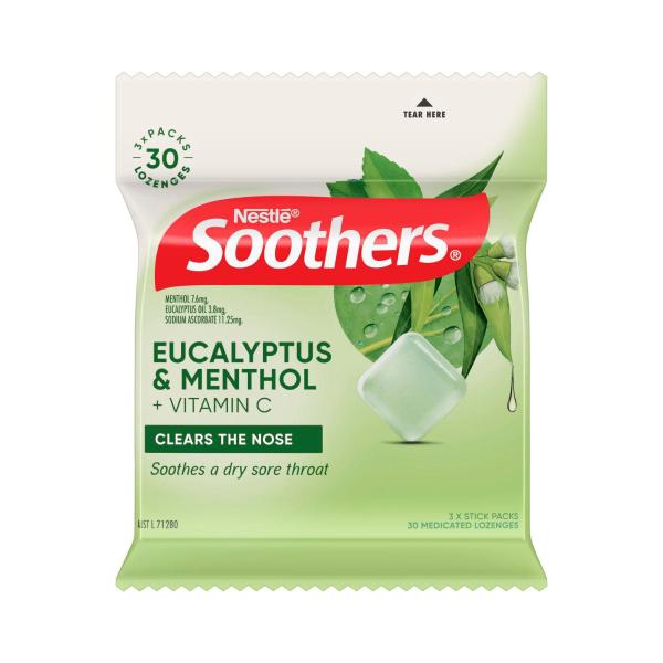 Eucalyptus & Menthol Throat Lozenges