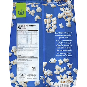 Woolworths Original Gluten Free Popcorn 10 pack